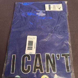 T-shirt blue from Lane Bryant
